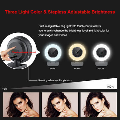専門の流出のウェブ画像2kのオートフォーカスAF/MF Ringlightのウェブ画像