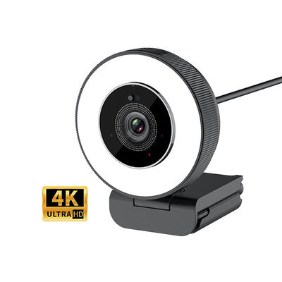 ウェブ画像HD 1080P 60FPSのライトが付いている速いオートフォーカスのカメラを流すUSB