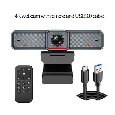 マイクロフォンAI機能の広角HDのウェブ画像110度の4K